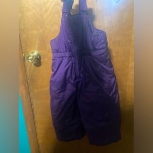 Size 2T purple snow pants